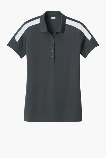 Sport-Tek Women's Competitor United Polo — view 8