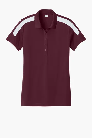 Sport-Tek Women's Competitor United Polo — view 9