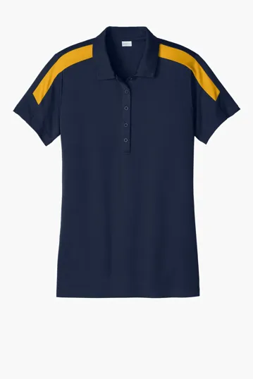 Sport-Tek Women's Competitor United Polo — view 14