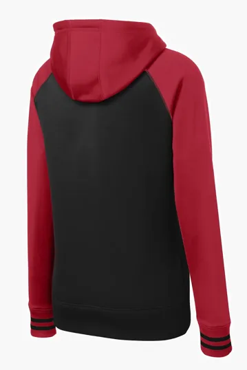 Sport-Tek Women's Sport-Wick Varsity Fleece Full-Zip Hooded Jacket — view 7