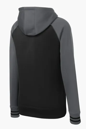 Sport-Tek Women's Sport-Wick Varsity Fleece Full-Zip Hooded Jacket — view 8