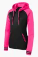 Sport-Tek Women's Sport-Wick Varsity Fleece Full-Zip Hooded Jacket — view 4