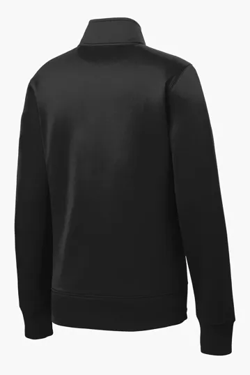 Sport-Tek Women's Sport-Wick Fleece Full-Zip Jacket — view 10