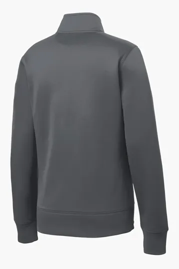 Sport-Tek Women's Sport-Wick Fleece Full-Zip Jacket — view 11