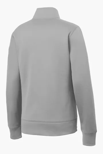 Sport-Tek Women's Sport-Wick Fleece Full-Zip Jacket — view 15