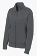 Sport-Tek Women's Sport-Wick Fleece Full-Zip Jacket — view 3