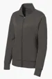 Sport-Tek Women's Sport-Wick Fleece Full-Zip Jacket — view 5