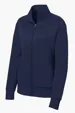 Sport-Tek Women's Sport-Wick Fleece Full-Zip Jacket — view 6