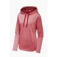 Sport-Tek Women's PosiCharge Sport-Wick Heather Fleece Hooded Pullover — view 4