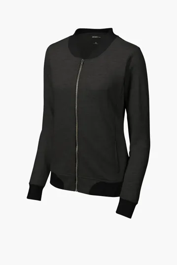 Sport-Tek Women's Lightweight French Terry Bomber — view 4