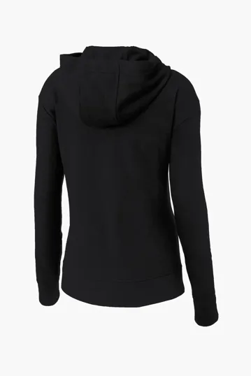 Sport-Tek Women's PosiCharge Tri-Blend Wicking Fleece Full-Zip Hooded Jacket — view 3