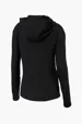 Sport-Tek Women's PosiCharge Tri-Blend Wicking Fleece Full-Zip Hooded Jacket — view 3