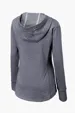 Sport-Tek Women's PosiCharge Tri-Blend Wicking Fleece Hooded Pullover — view 9