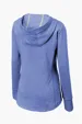 Sport-Tek Women's PosiCharge Tri-Blend Wicking Fleece Hooded Pullover — view 10