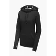 Sport-Tek Women's PosiCharge Tri-Blend Wicking Fleece Hooded Pullover