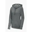 Sport-Tek Women's PosiCharge Tri-Blend Wicking Fleece Hooded Pullover — view 2