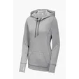 Sport-Tek Women's PosiCharge Tri-Blend Wicking Fleece Hooded Pullover — view 3