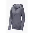 Sport-Tek Women's PosiCharge Tri-Blend Wicking Fleece Hooded Pullover — view 4