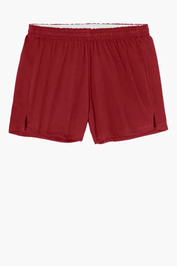 Sport-Tek Women's Jersey Knit Squad Short — view 3