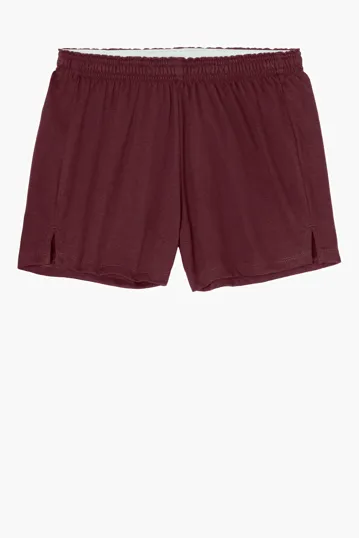 Sport-Tek Women's Jersey Knit Squad Short — view 7