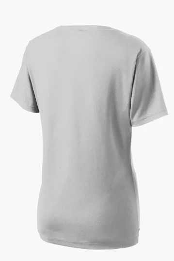 Sport-Tek Women's PosiCharge RacerMesh V-Neck Tee — view 37