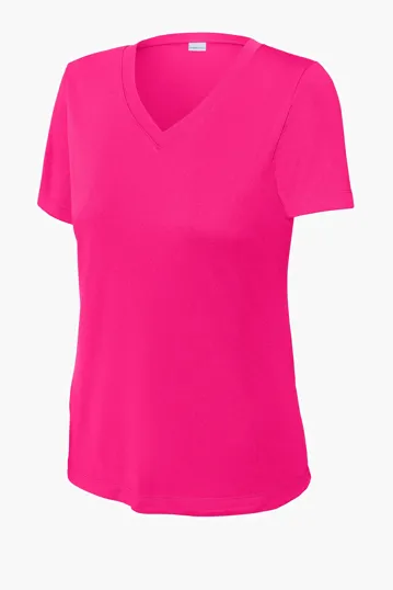 Sport-Tek Women's PosiCharge Competitor V-Neck Tee — view 16