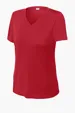 Sport-Tek Women's PosiCharge Competitor V-Neck Tee — view 2