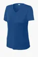 Sport-Tek Women's PosiCharge Competitor V-Neck Tee — view 4
