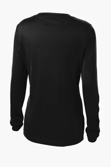 Sport-Tek Women's Long Sleeve PosiCharge Competitor V-Neck Tee — view 22