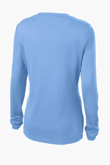 Sport-Tek Women's Long Sleeve PosiCharge Competitor V-Neck Tee — view 23