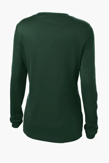 Sport-Tek Women's Long Sleeve PosiCharge Competitor V-Neck Tee — view 26