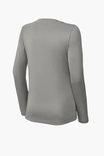 Sport-Tek Women's Long Sleeve PosiCharge Competitor V-Neck Tee — view 27