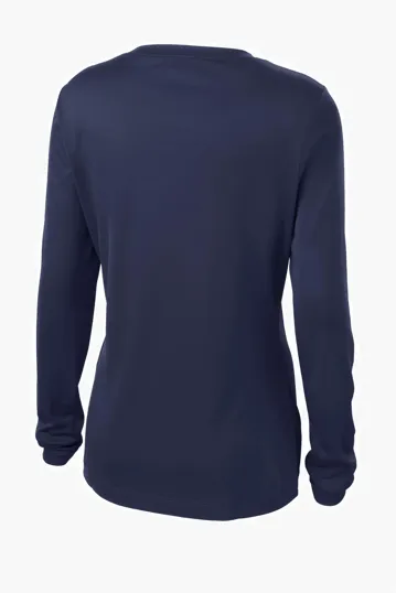Sport-Tek Women's Long Sleeve PosiCharge Competitor V-Neck Tee — view 36