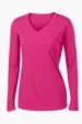 Sport-Tek Women's Long Sleeve PosiCharge Competitor V-Neck Tee — view 13