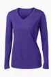 Sport-Tek Women's Long Sleeve PosiCharge Competitor V-Neck Tee — view 14