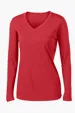 Sport-Tek Women's Long Sleeve PosiCharge Competitor V-Neck Tee — view 18