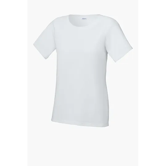 Sport-Tek Women's PosiCharge Tri-Blend Wicking Scoop Neck Raglan Tee — view 16