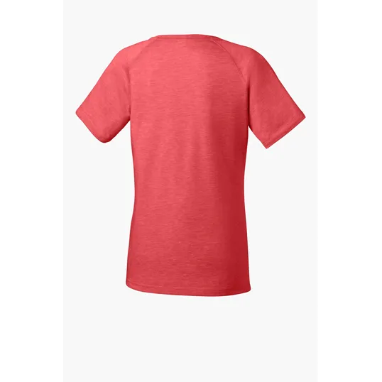 Sport-Tek Women's PosiCharge Tri-Blend Wicking Scoop Neck Raglan Tee — view 20