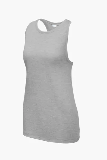 Sport-Tek Women's PosiCharge Tri-Blend Wicking Tank — view 3