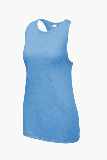 Sport-Tek Women's PosiCharge Tri-Blend Wicking Tank — view 5