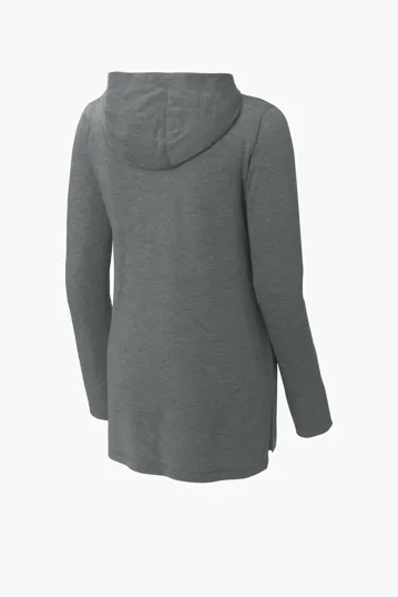 Sport-Tek Women's PosiCharge Tri-Blend Wicking Long Sleeve Hoodie — view 10