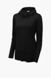 Sport-Tek Women's PosiCharge Tri-Blend Wicking Long Sleeve Hoodie