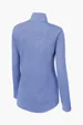 Sport-Tek Women's PosiCharge Tri-Blend Wicking 1/4-Zip Pullover — view 12