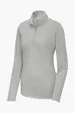 Sport-Tek Women's PosiCharge Tri-Blend Wicking 1/4-Zip Pullover — view 3