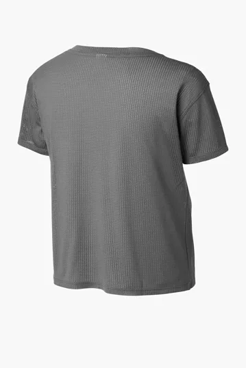 Sport-Tek Women's PosiCharge Draft Crop Tee — view 9