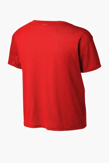 Sport-Tek Women's PosiCharge Draft Crop Tee — view 11