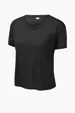 Sport-Tek Women's PosiCharge Draft Crop Tee — view 2