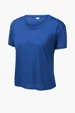 Sport-Tek Women's PosiCharge Draft Crop Tee — view 6