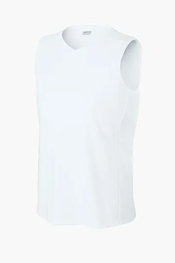 Sport-Tek Women's Club Sleeveless V-Neck — view 8