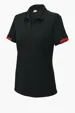 Sport-Tek Women's Club Colorblock Polo — view 2
